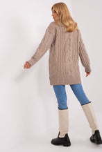 Load image into Gallery viewer, Turtle Neck Oversize Sweater | Knee Length Sweater
