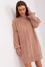 Load image into Gallery viewer, Turtle Neck Oversize Sweater | Knee Length Sweater
