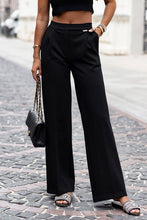 Load image into Gallery viewer, High Waist Trousers | Straight Leg Cropped Pants
