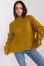 Load image into Gallery viewer, Puff Sleeve Crop Sweater
