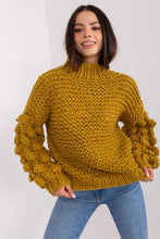 Load image into Gallery viewer, Puff Sleeve Crop Sweater
