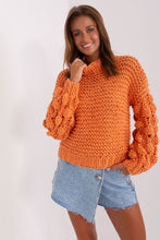 Load image into Gallery viewer, Puff Sleeve Crop Sweater
