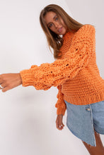 Load image into Gallery viewer, Puff Sleeve Crop Sweater
