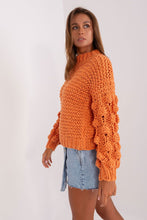 Load image into Gallery viewer, Puff Sleeve Crop Sweater
