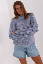 Load image into Gallery viewer, Puff Sleeve Crop Sweater
