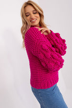 Load image into Gallery viewer, Puff Sleeve Crop Sweater
