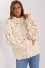 Load image into Gallery viewer, Puff Sleeve Crop Sweater
