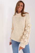 Load image into Gallery viewer, Puff Sleeve Crop Sweater
