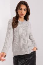 Load image into Gallery viewer, Cardigan Sweater | Round Neckline Button Up Sweater
