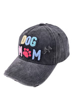 Load image into Gallery viewer, Black DOG MAMA Baseball Cap | Accessories/Hats &amp; Caps

