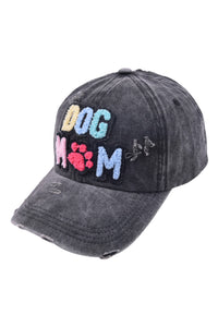 Black DOG MAMA Baseball Cap | Accessories/Hats & Caps