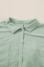 Load image into Gallery viewer, Loose Romper | Spinach Green Half Button Collared
