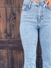 Load image into Gallery viewer, Blue Jeans | Raw Hem Bootcut Jeans
