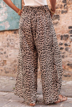 Load image into Gallery viewer, Desert Palm Boho Leopard Wide Leg Pants | Bottoms/Pants &amp; Culotte
