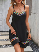 Load image into Gallery viewer, Mini Dress | V-Neck Spaghetti Strap Cami Dress
