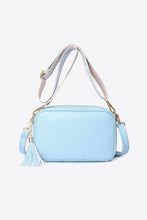 Load image into Gallery viewer, Leather Tassel Cross Body Satchel Bag
