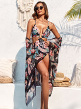 Load image into Gallery viewer, Two-Piece Swim Set | Cutout Print Swimsuit
