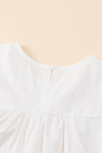 Load image into Gallery viewer, Cap Sleeve Dress | Apricot Color-Block Patchwork Ruffled Tiered
