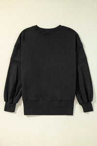 Exposed Seam Sweatshirt