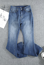 Load image into Gallery viewer, High Waist Flare Jeans with Pockets | Bottoms/Jeans
