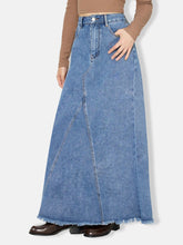 Load image into Gallery viewer, Maxi Denim Skirt
