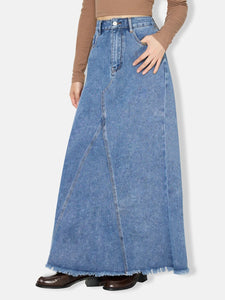 Maxi Denim Skirt