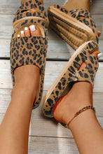 Load image into Gallery viewer, Leopard Print Thick Sole Slip On Slippers | Shoes &amp; Bags/Slippers
