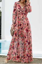 Load image into Gallery viewer, Wild Lotus Ruffle Tiered Maxi Dress | Dresses/Floral Dresses
