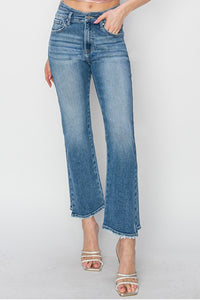 Straight Jeans | RISEN High Rise Slim