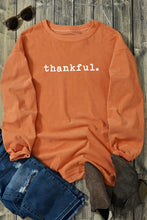 Load image into Gallery viewer, THANKFUL Long Sleeve Sweatshirt
