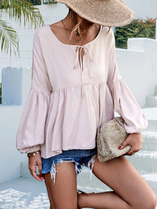 Puff Sleeve Top | Babydoll Blouse