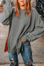 Load image into Gallery viewer, Womens Long Sleeve Blouse | Dropped Shoulder Round Neck Blouse | Tops/Sweatshirts &amp; Hoodies
