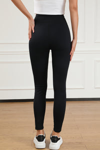 Black Arched Waist Seamless Active Leggings | Activewear/Yoga Pants