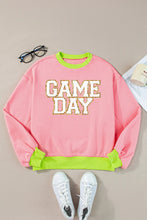 Load image into Gallery viewer, GAME DAY Sweatshirt | Letter Graphic Long Sleeves
