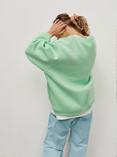 Load image into Gallery viewer, Oversize Round Neck Sweatshirt | Dropped Shoulder
