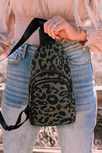 Leopard Print PU Sling Bag | Shoes & Bags/Crossbody Bags