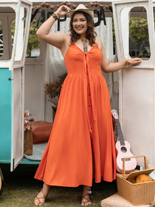 Plus Size Midi Dress 