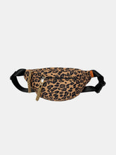 Load image into Gallery viewer, Leopard Nylon Crossbody Bag
