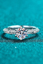 Load image into Gallery viewer, Moissanite Ring-925 Sterling Silver Inlaid Moissanite 6-Prong Ring
