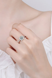Moissanite Ring-Embrace The Joy 1 Carat Moissanite Ring | moissanite ring