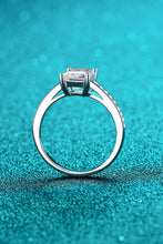 Load image into Gallery viewer, Moissanite Ring-925 Sterling Silver Side Stone Moissanite Ring | moissanite ring
