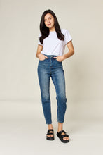 Load image into Gallery viewer, Judy Blue Full Size Tummy Control High Waist Slim Jeans | Blue Jeans
