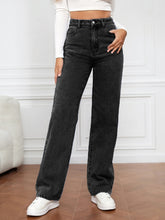 Load image into Gallery viewer, Blue Jeans-High Waist Straight Blue Jeans for Women | Blue Jeans
