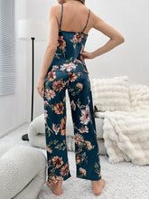 Load image into Gallery viewer, Womens Loungewear-Plunge Cami and Pants Lounge Set | pajamas
