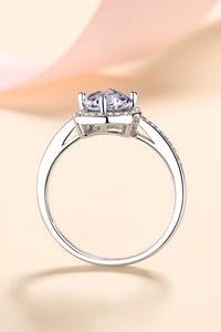 Moissanite Ring-Embrace The Joy 1 Carat Moissanite Ring | moissanite ring