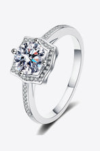 Load image into Gallery viewer, Moissanite Ring-Embrace The Joy 1 Carat Moissanite Ring
