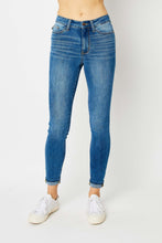 Load image into Gallery viewer, Judy Blue Full Size Cuffed Hem Skinny Jeans | Blue Jeans
