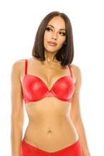 Load image into Gallery viewer, Womens Lingerie Bra-Plunge Bra W/ Underwire
