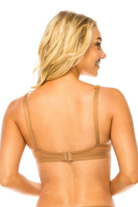 Womens Lingerie Bra-Wireless Mesh Band Bra