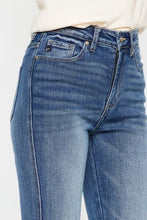 Load image into Gallery viewer, Blue Jeans-Kancan Cat&#39;s Whiskers High Waist Flare Blue Jeans | Blue Jeans
